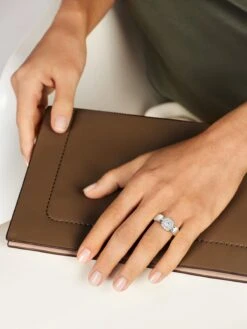 Blu Square Ring -Stellar Adorn 10RG2434 wempe 05