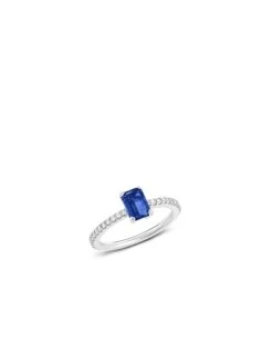 One Sapphire Ring