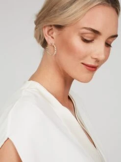 Opulence Hoop Earrings -Stellar Adorn 40CR0445 wempe 05