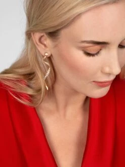 Sensual Golden Bridge Earrings -Stellar Adorn 40OR1127 wempe 05