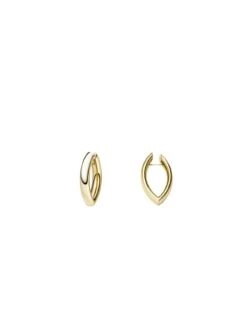 Navette 24 Hoop Earrings