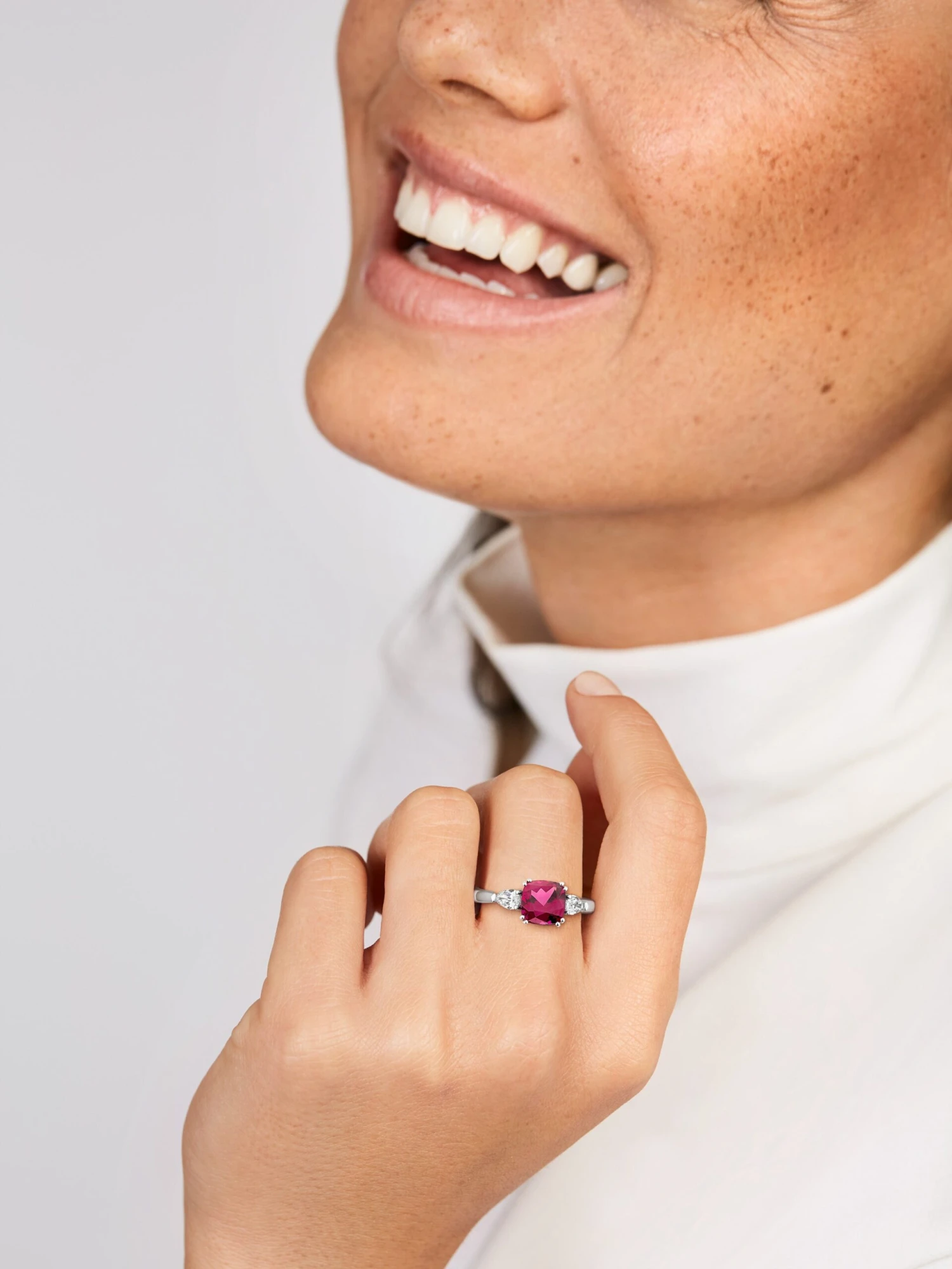 One Royal Purple Garnet Ring 3 One Royal Purple Garnet Ring - Image 3