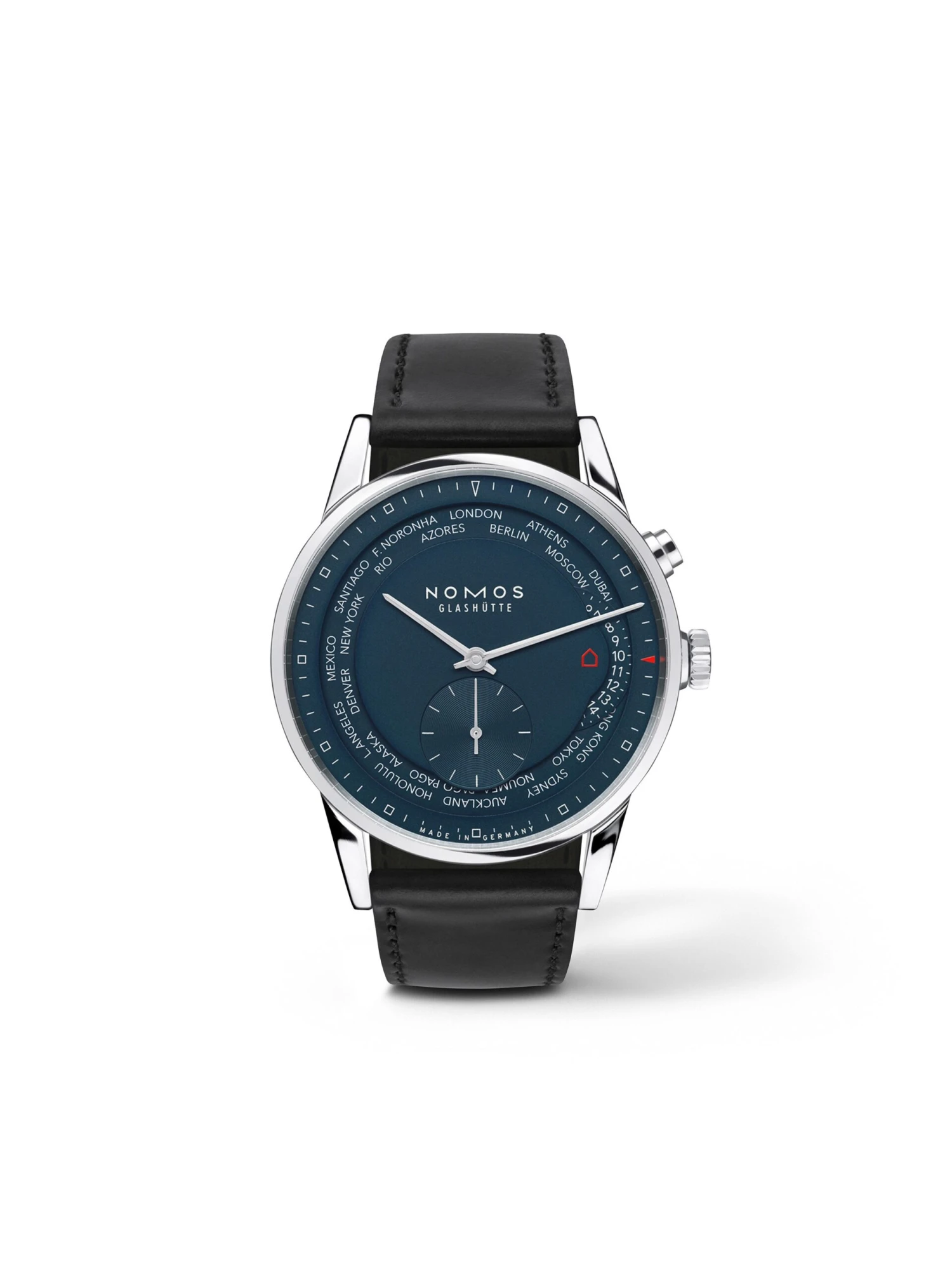 Zürich World Time Midnight Blue 1 Zürich World Time Midnight Blue