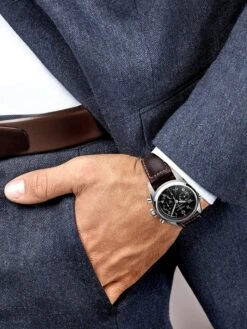 Longines Spirit Chronograph -Stellar Adorn L38204530 LO110112 wempe 05