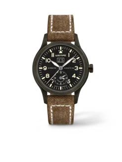 Zeitmeister Aviator Watch Big Date Antique