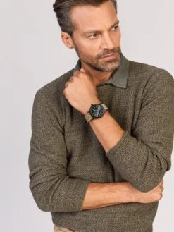 Zeitmeister Aviator Watch Big Date Antique -Stellar Adorn WM690026 wempe 05