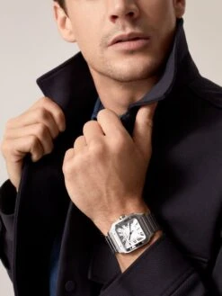 Santos De Cartier - Large Model -Stellar Adorn WSSA0018 CA400037 wempe 05